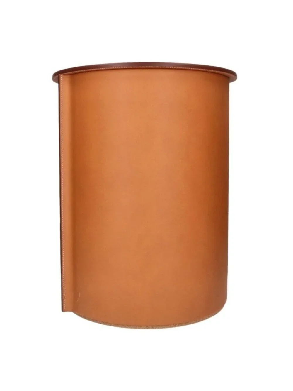 Hermes Equipages D'herms Cork Stool Large Model Leather